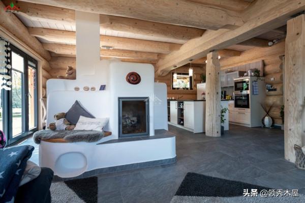 這4款120平方左右的圓形原木頭建造的小木屋別墅冬天最合適住 這4款120平方左右的圓形原木頭建造的小木屋別墅冬天最合適住