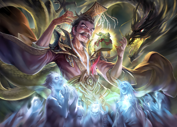 三國殺：袁術CP馮夫人，高配吉吉國王，寶物有短兵有巧變有節命