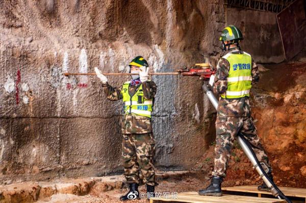 正在進行中！直擊武警部隊應急救援演練