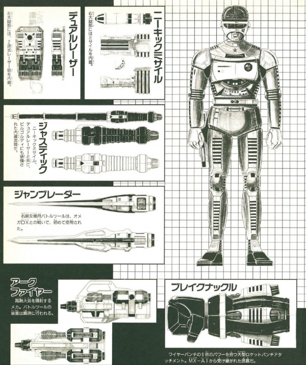 《特搜機器人強帕森》：以機器人為主角的金屬英雄設計