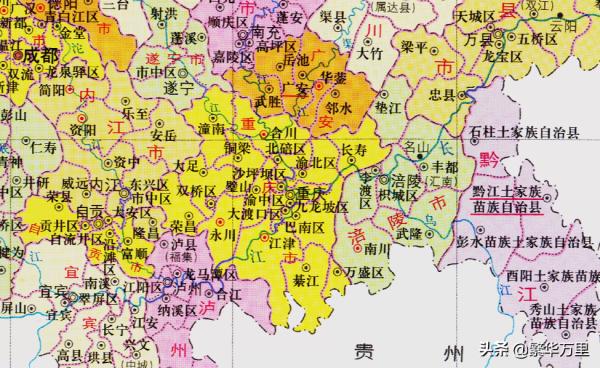 重慶市的區劃調整，4個直轄市之一，重慶市為何有38個區縣？