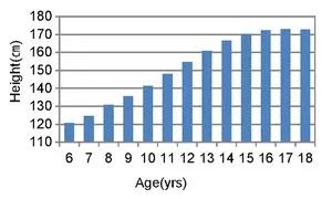 關於東亞人身高:發育成長的終點 關於東亞人身高:發育成長的終點