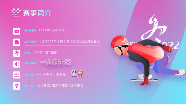 做了一份冰墩墩的PPT，太可愛了