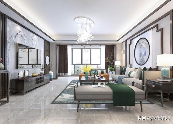 看了這對夫妻180㎡新家，才知道什麼是中式的詩情畫意，很有韻味