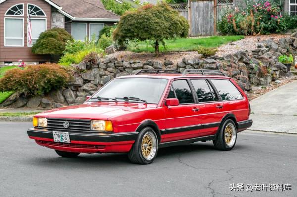 一輛1986年美國版大眾“桑塔納”旅行車