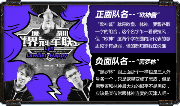 魔獸爭霸3日梗：團隊賽隊名盤點 Fly成最大輸家