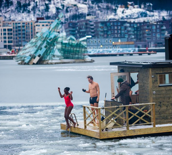 你和快樂過冬之間只差一個挪威桑拿