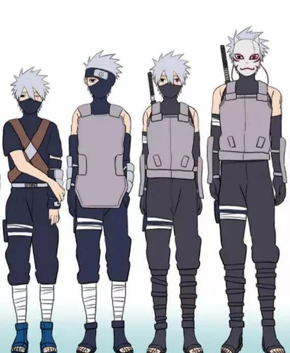 卡卡西從小帥到大