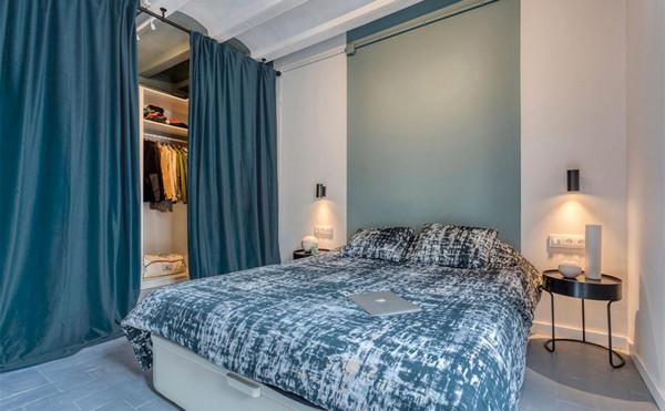 49㎡一居,幾何圖案與柔和色調的加入,讓這間公寓更加的迷人 49㎡一居,幾何圖案與柔和色調的加入,讓這間公寓更加的迷人