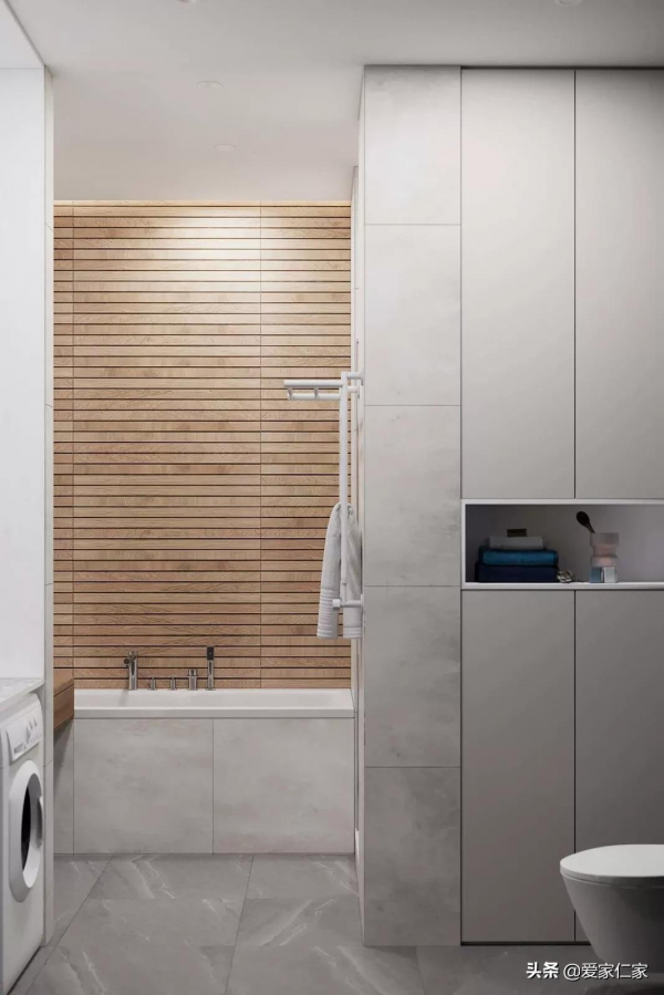 衛生間這樣設計，橫豎都是美