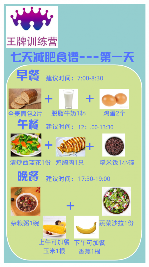 大家要的一週減脂食譜來了，簡單又好吃，每天不重樣