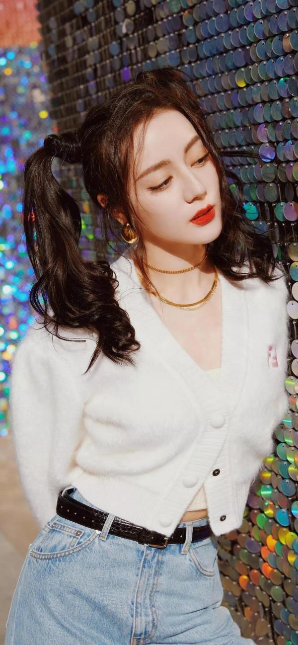 雙馬尾迪麗熱巴