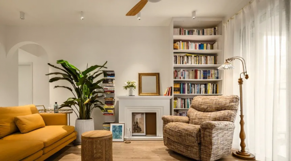 90㎡新房,衣帽間、浴缸和壁爐通通都有,最受女生歡迎Chic風的家 90㎡新房,衣帽間、浴缸和壁爐通通都有,最受女生歡迎Chic風的家