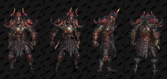 暗黑破壞神：不朽封測野蠻人盔甲套裝