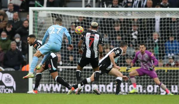 足球——英超：曼城勝紐卡斯爾聯