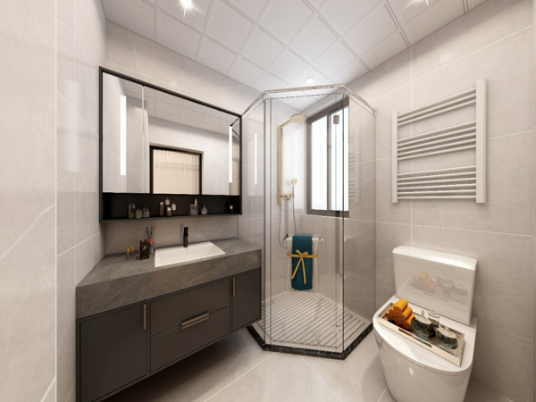 120㎡現代簡約風，溫柔色系的簡約之家