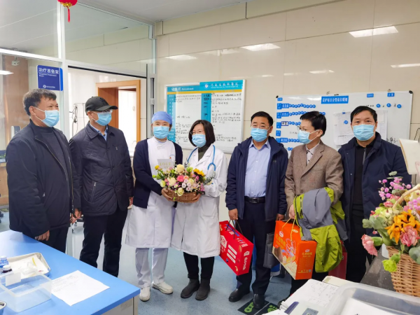 河南省胸科醫院呼吸病醫院：開診慰問關懷到，濃濃情意暖心房