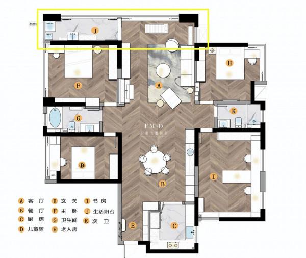 雙陽臺，我還是喜歡連體式，又長又寬敞，中間裝道玻璃門分開兩用