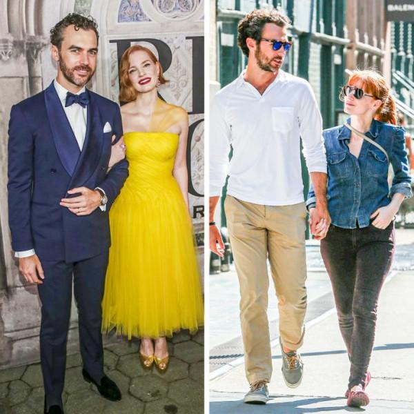 20對在紅地毯上光鮮靚麗的情侶，在現實生活中就像我們鄉下的鄰居