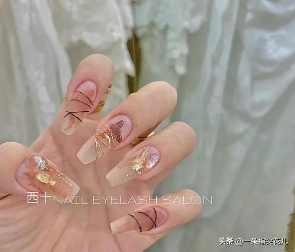 推薦10款&quot;仙喪風&quot;美甲，小眾卻好看，姐妹們一定要試試哦