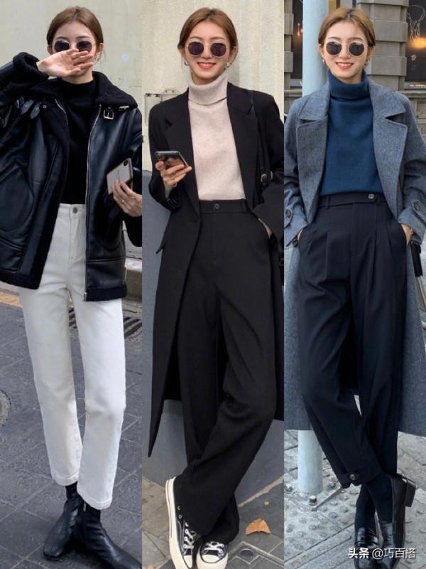 秋冬天穿衣不要慌，碼住這27套日常穿搭，每天都能變著法的美