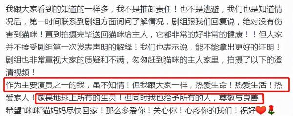 《當家》虐貓事件再升級!評分跌至3.5,蔣勤勤直呼演員不背鍋 《當家》虐貓事件再升級!評分跌至3.5,蔣勤勤直呼演員不背鍋
