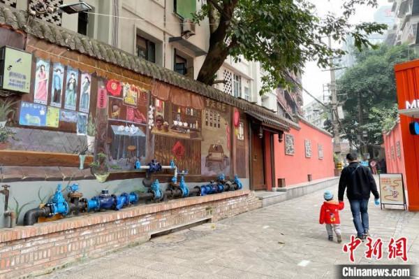 重慶戴家巷:崖壁上的百年老街 重慶戴家巷:崖壁上的百年老街