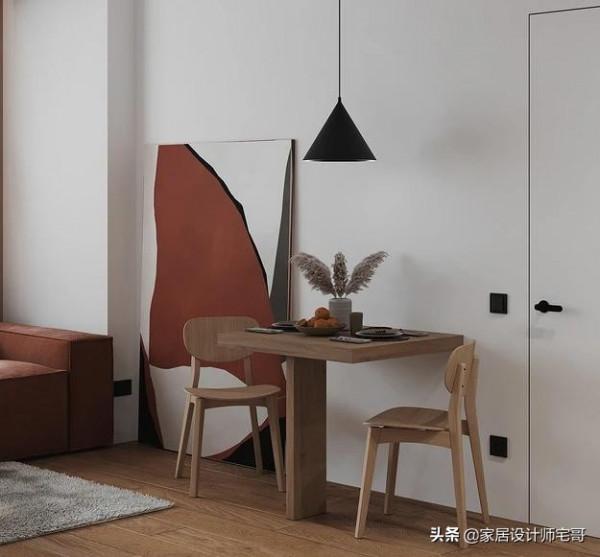 走進32歲小姐姐48㎡的家，裝飾簡約大氣有格調，高階感藏都藏不住