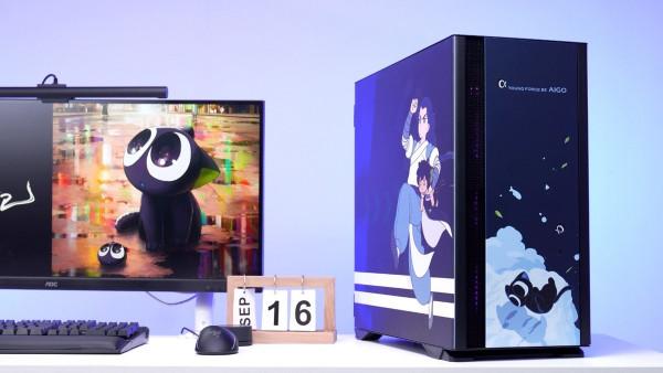 DIY也能很萌很可愛，YOGO K100羅小黑主題裝機