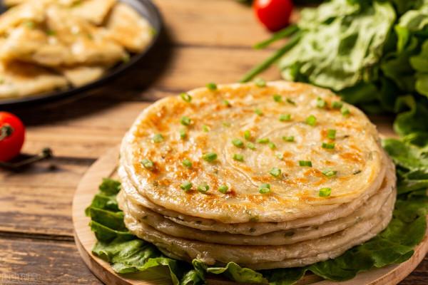 燙麵蔥油餅的做法