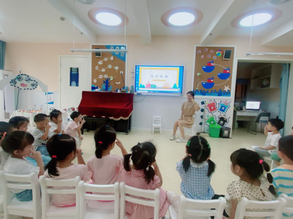 市北幼兒園：保護視力 點亮“睛”彩