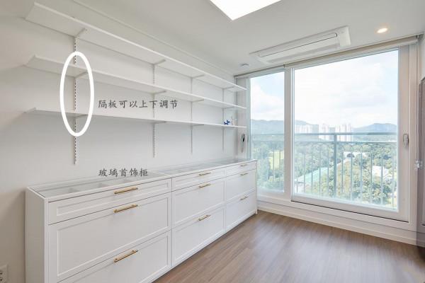 180㎡少買軟裝，看起來“家徒四壁”的韓式裝修，實際上明亮不俗