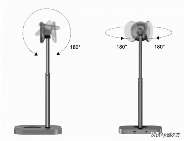 拉伸支架，三合一絕妙充電