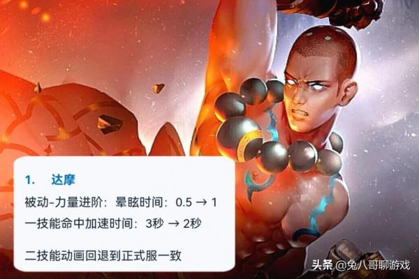 王者榮耀：體驗服28號更新，橘右京增強，暴君效果傷害數值下調