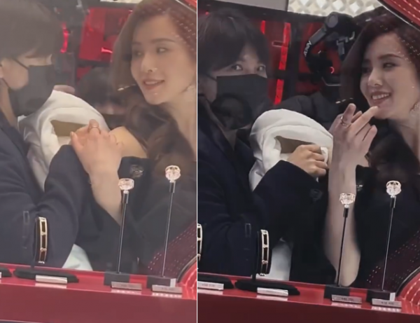 劉詩詩現身商場引圍觀！鞋跟太高令人擔憂，走路腳背繃成一條直線