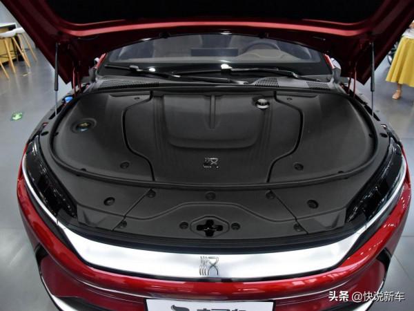 純電續航達到605km,舒適定位,龍鱗前臉,實拍漢 純電續航達到605km,舒適定位,龍鱗前臉,實拍漢