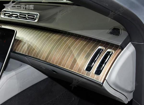 你更喜歡哪款？21款賓士S級/邁巴赫S480桃木內飾改裝，豪華更極致