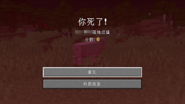 《我的世界》奇怪死亡提示！老MC：罕見到甚至沒有翻譯？