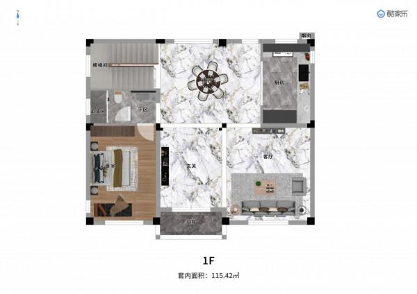 現代風130平三層住宅帶地下室 坡頂帶閣樓簡潔大氣