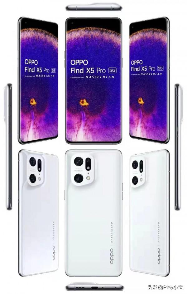 OPPO Findx5Pro高畫質證件照亮相，不規則曲面環形山玩出花