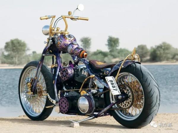 定製 | 狂野小蜜蜂 哈雷chopper風格定製欣賞