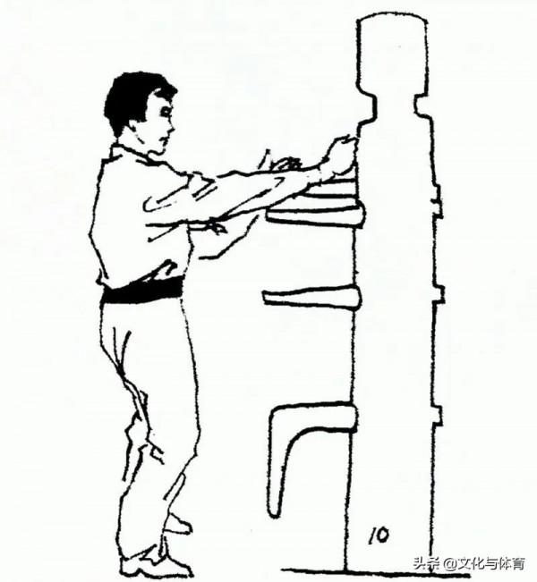 詠春木人樁功法：起式-三星捶-撐掌攤打
