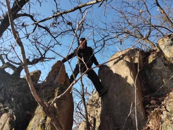 遊汝陽西石林之一武家山