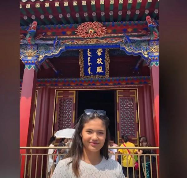 最成功文化輸出！說東北話 曬故宮照 跳廣場舞 網壇天才美少女愛中國