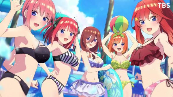 劇場版《五等分的花嫁》特報公開，2022年初夏上映