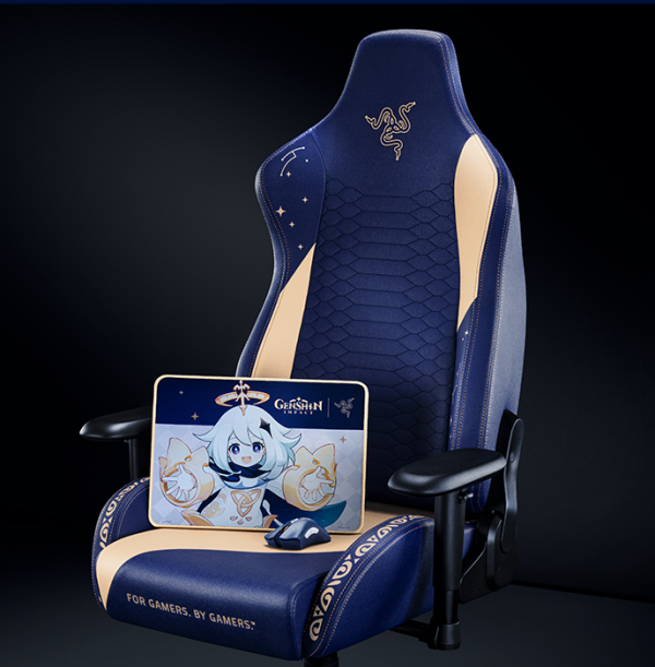 《原神》聯動雷蛇推多款遊戲周邊 電競椅滑鼠各具特色