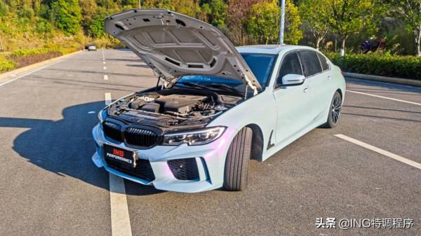 20款寶馬325Li刷ecu升級ING特調,換個尾標就成高功330? 20款寶馬325Li刷ecu升級ING特調,換個尾標就成高功330?