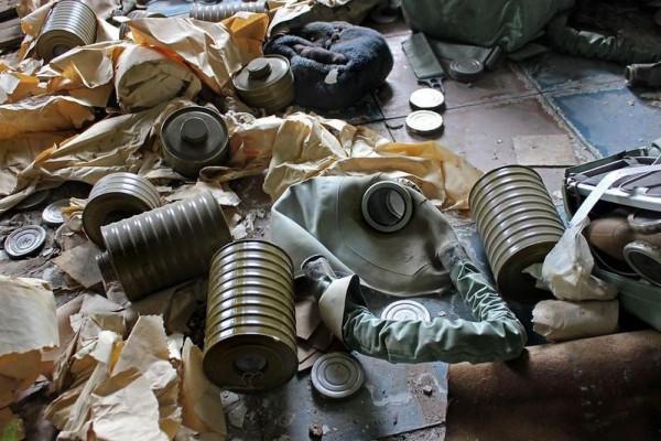 蘇聯遠東地區廢棄的杜加雷達