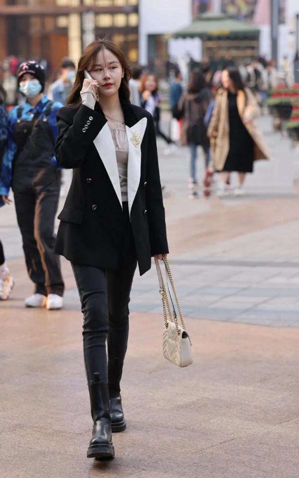 看街拍 識包包：Gucci古馳GG Marmont單肩包10組穿搭