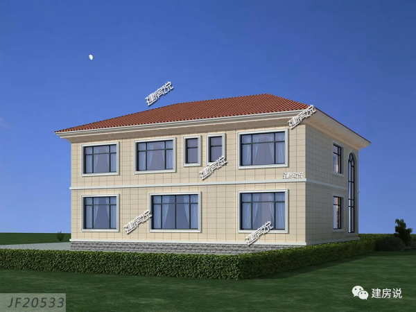 只要我賺錢的速度夠快，貧窮就追不上我，我就可以蓋這款別墅